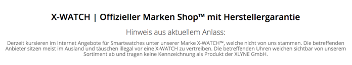 x-watch